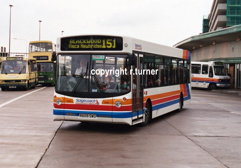 Stagecoach Red & White 609 R609 SWO.