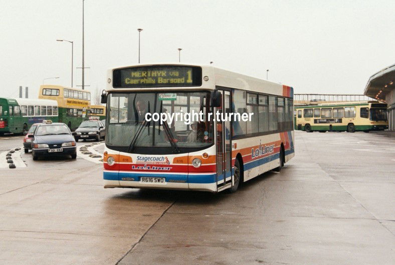 Stagecoach Red & White 616 R616 SWO.