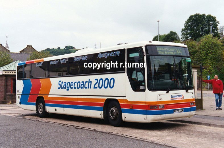 Stagecoach Red & White 775 R775 CDW.