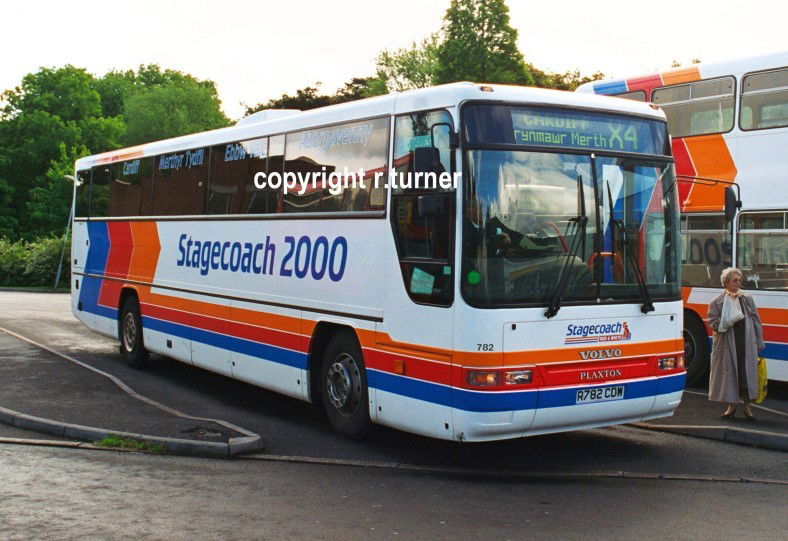 Stagecoach Red & White 782 R782 CDW.