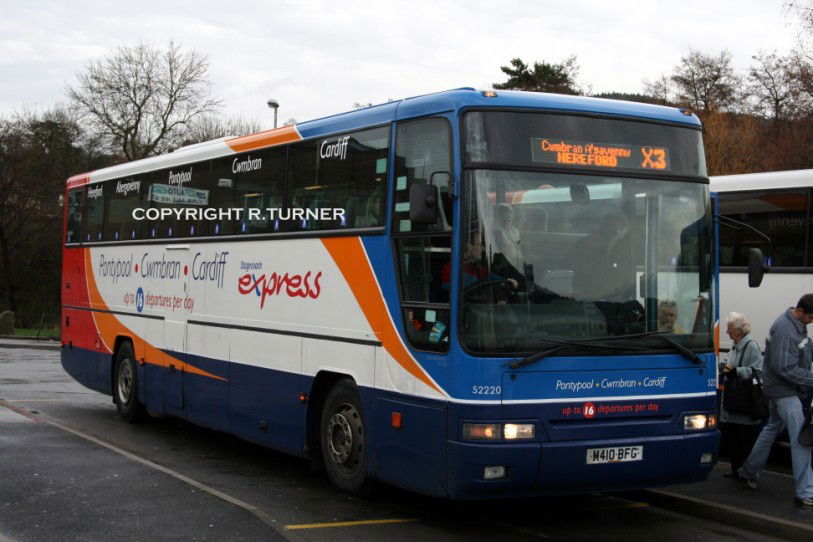 Stagecoach South Wales 52220 M410 BFG.