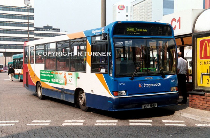 Stagecoach South Wales 32969 M69 HHB.