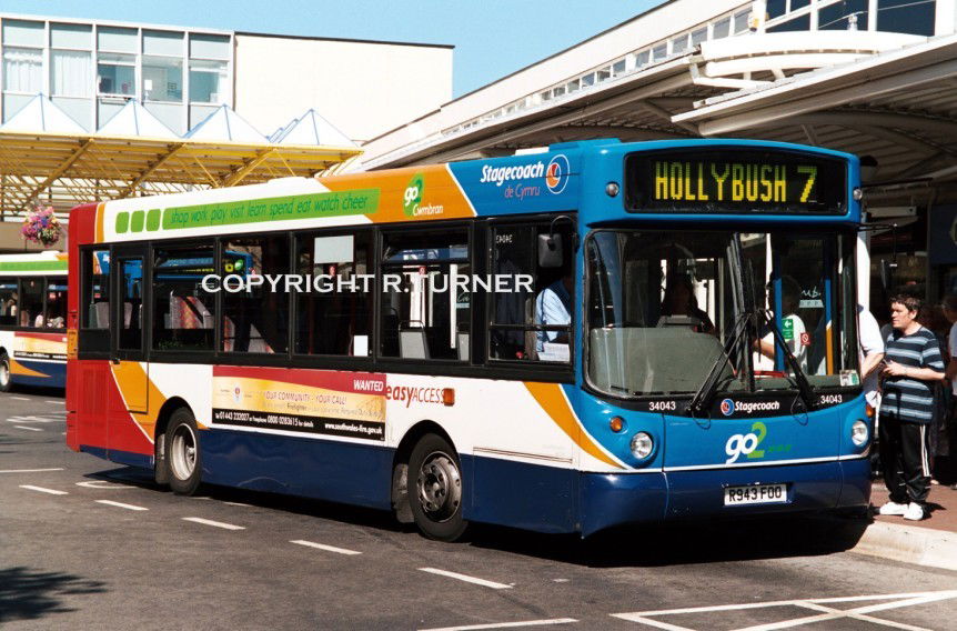 Stagecoach South Wales 34043 R943 FOO.