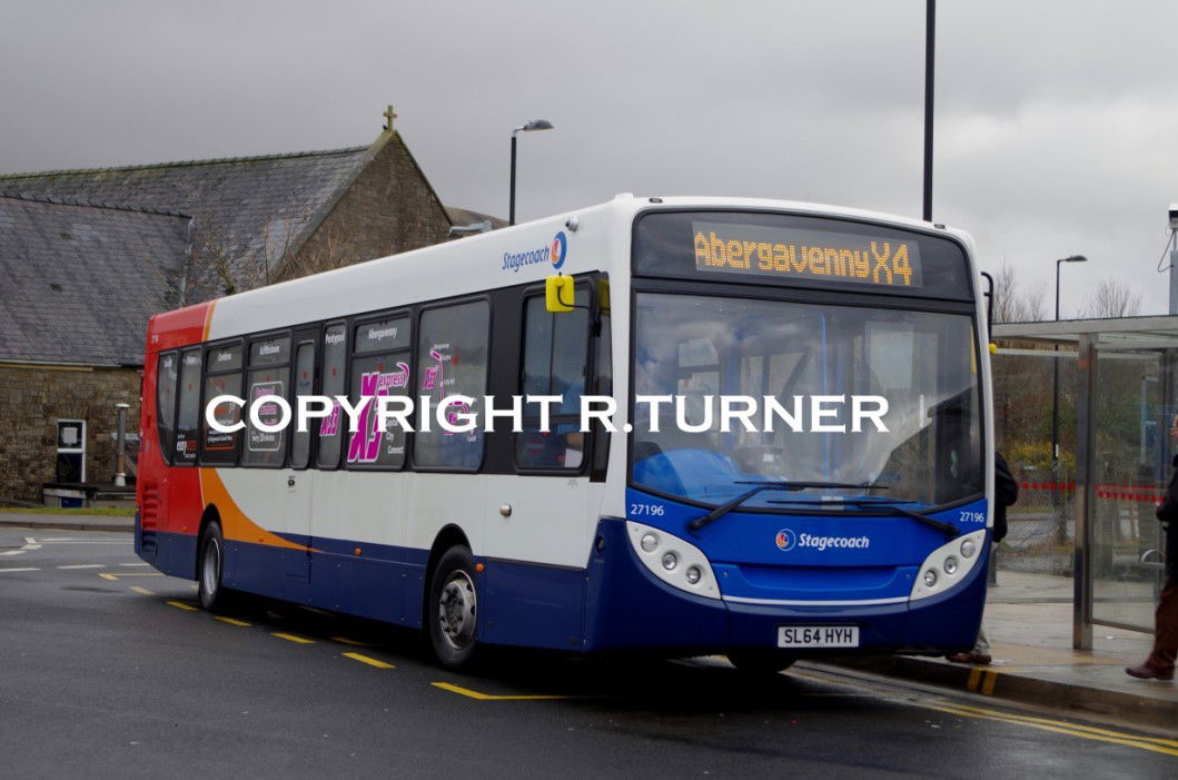 Stagecoach South Wales 27196 SL64 HYH.