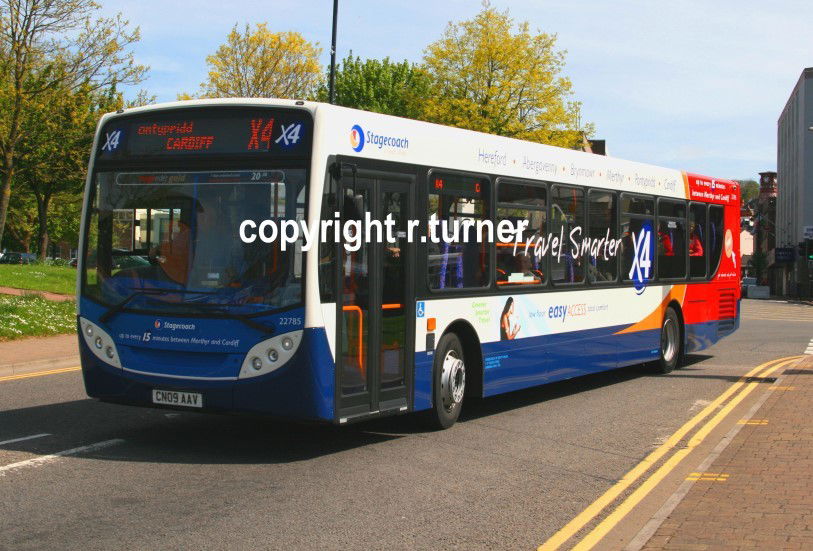 Stagecoach South Wales 22785 CN09 AAV.