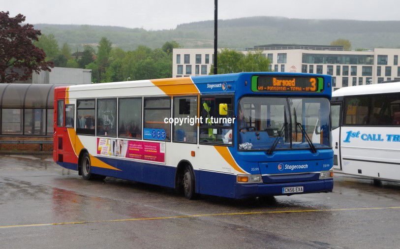 Stagecoach South Wales 35199 CN56 EXA.