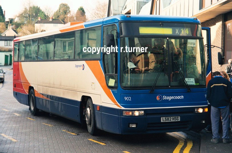 Stagecoach South Wales 902 L582 CDG.