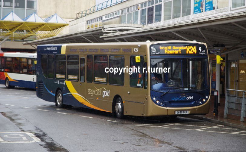 Stagecoach South Wales 27286 SN65 OEE.