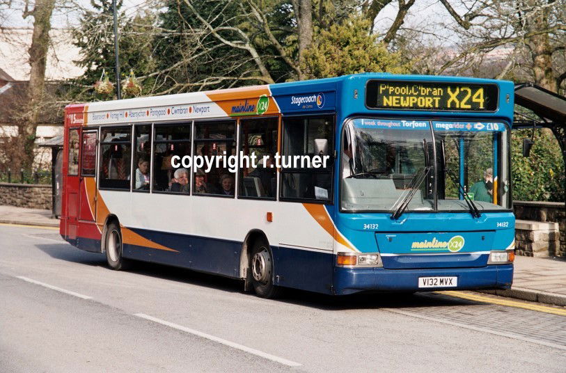 Stagecoach South Wales 34132 V132 MVX.