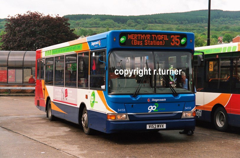 Stagecoach South Wales 34145 V153 MVX.