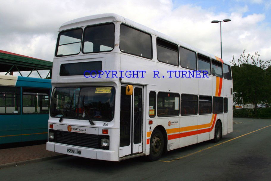 Tanat Valley Coaches 509 F209 JMB.
