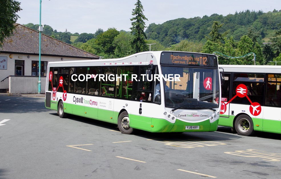 Tanat Valley Coaches 295 YJ19 HXY.