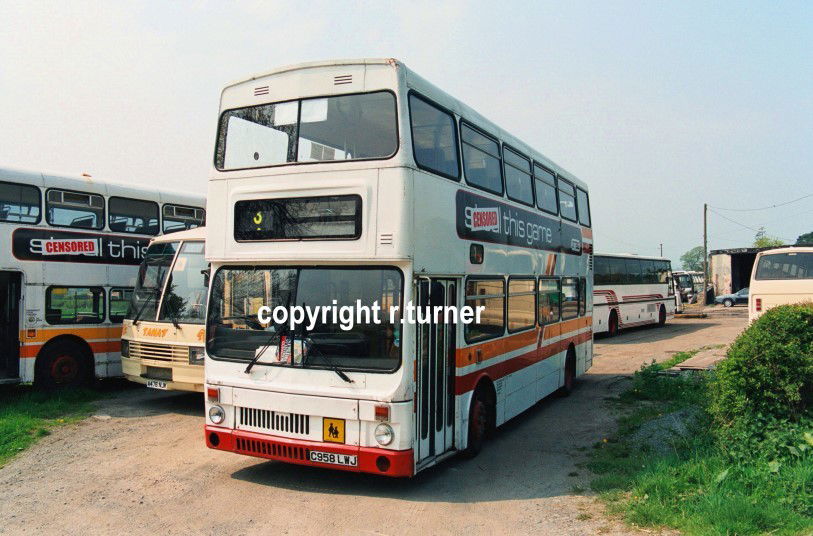 Tanat Valley Coaches C958 LWJ.