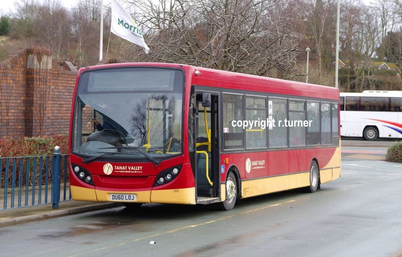 Tanat Valley Coaches 260 DU60 LOJ.