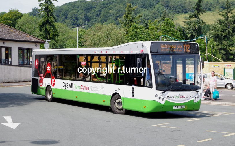 Tanat Valley Coaches 294 YJ19 HXX.