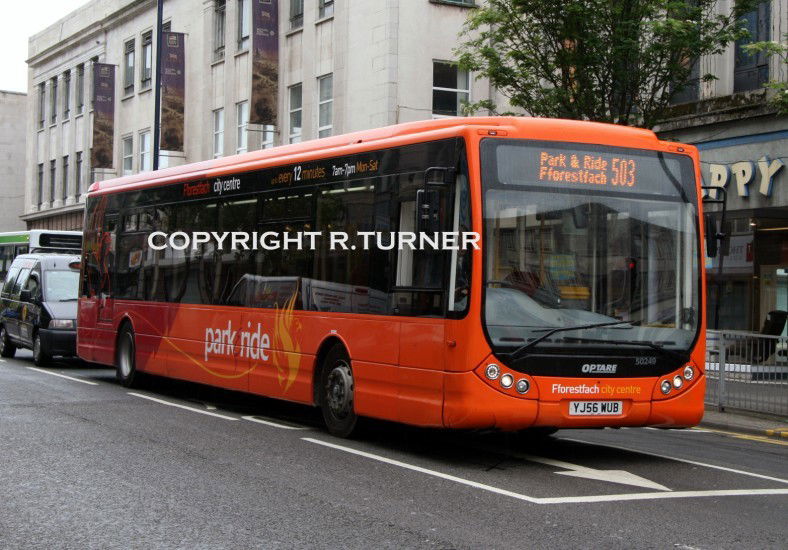Veolia Cymru 50249 YJ56 WUB.