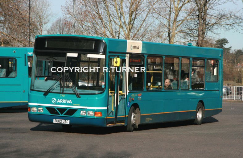 Arriva Midlands North 2707 BU02 USC.