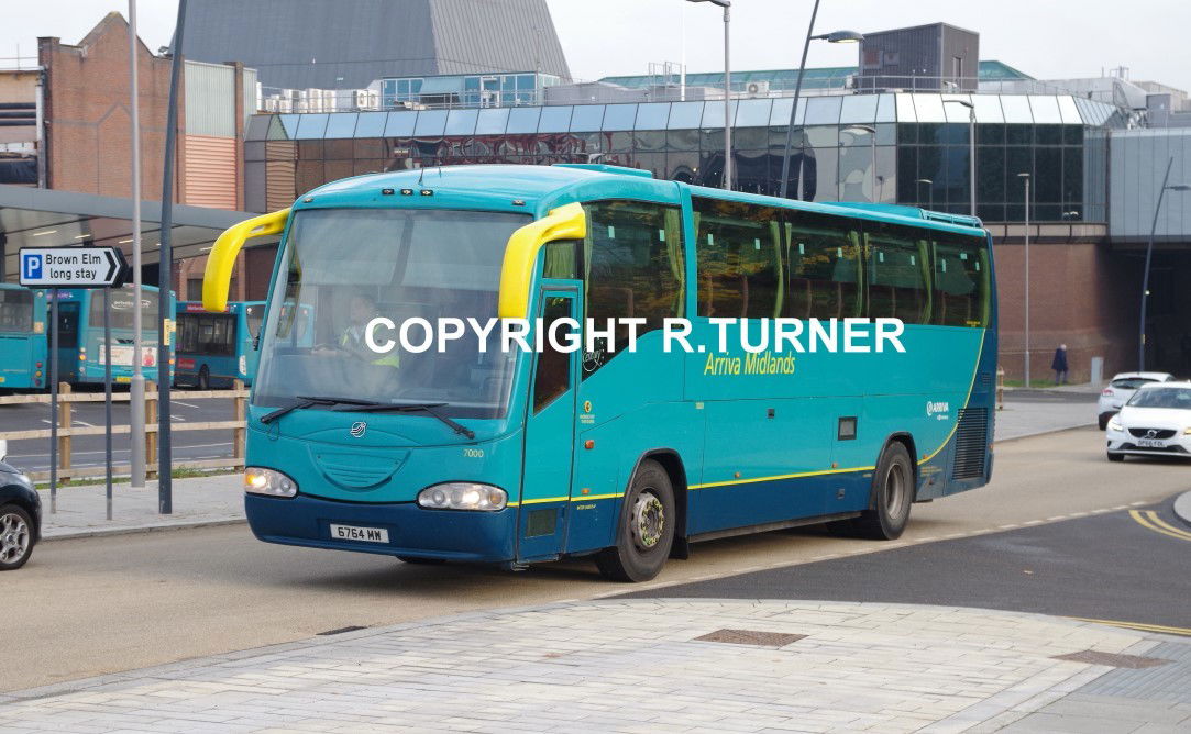 Arriva Midlands North 7000 6764 MW (CC53 HOL).