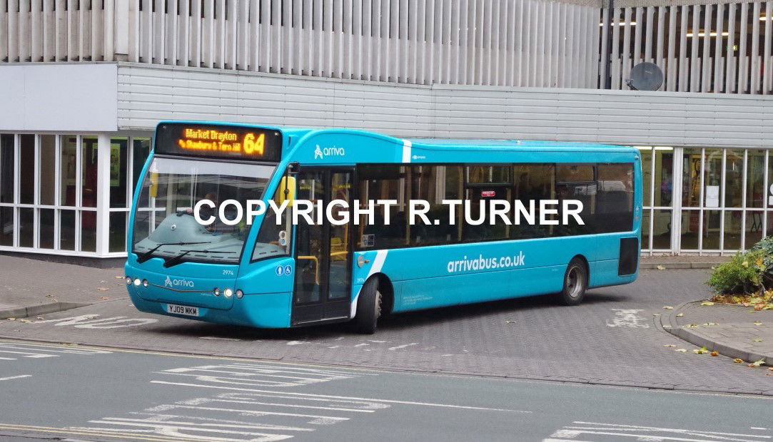 Arriva Midlands North  2974  YJ09 MKM