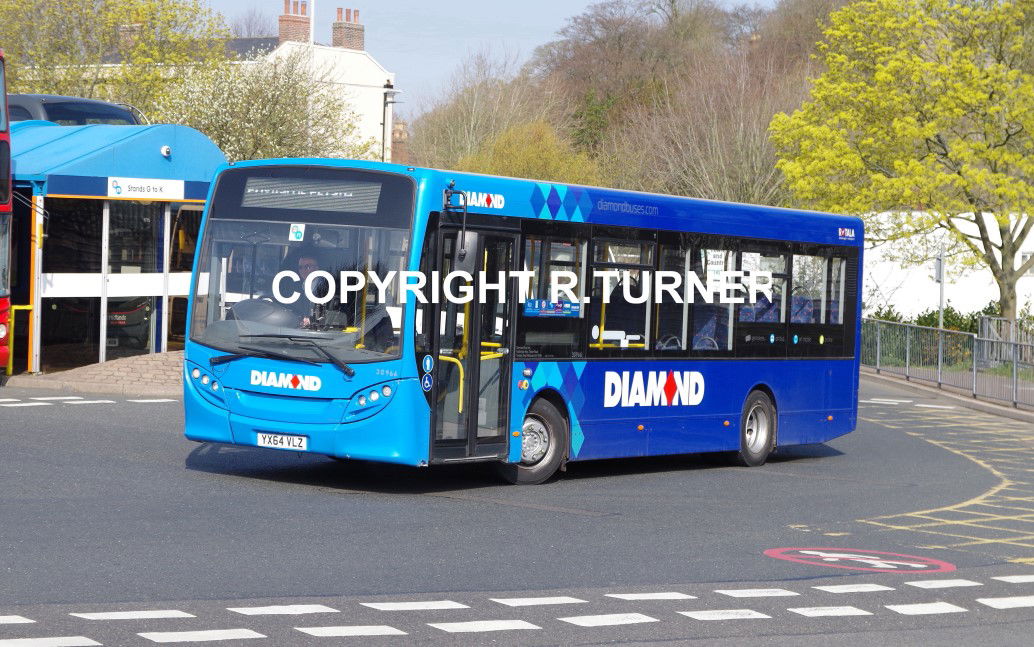 Diamond Bus 30966 YX64 VLZ.