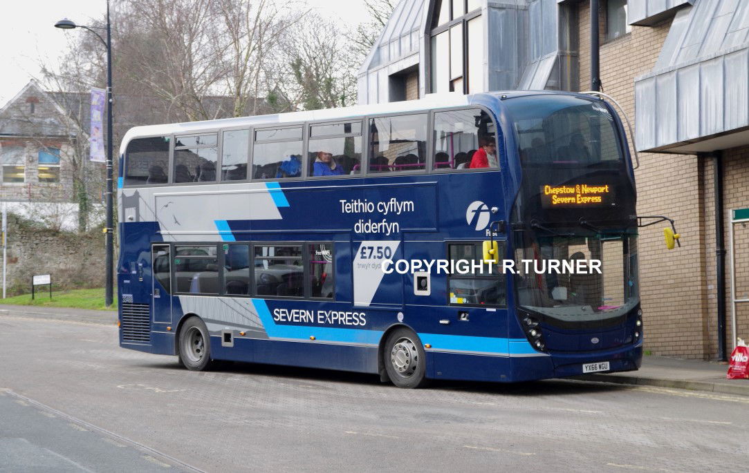 First West of England 33488 YX66 WGU.