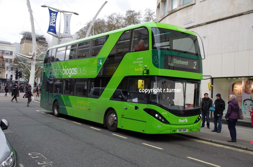 First West of England 39401 YN17 OHP.