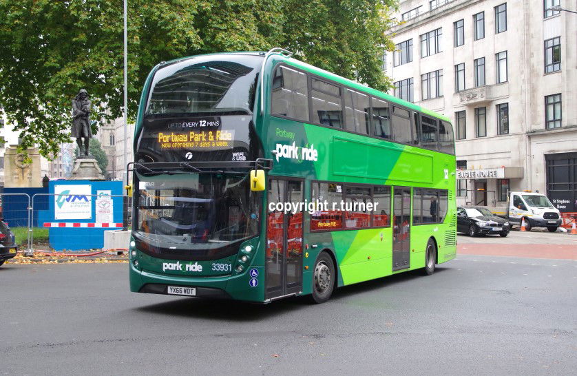 First West of England 33931 YX66 WDT.