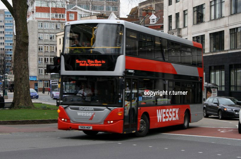 Wessex Bus 40515 YN08 MOF.