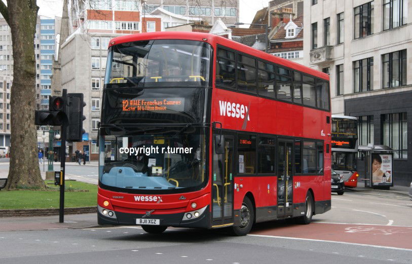 Wessex Bus BJ11 XGZ.