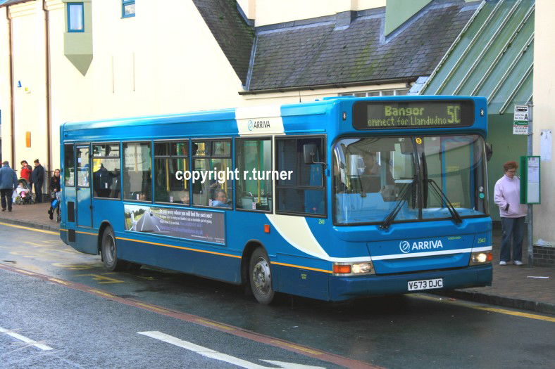 Arriva Buses Wales 2343 V573 DJC.