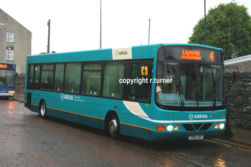 Arriva Buses Wales 2481 CX04 AXY.