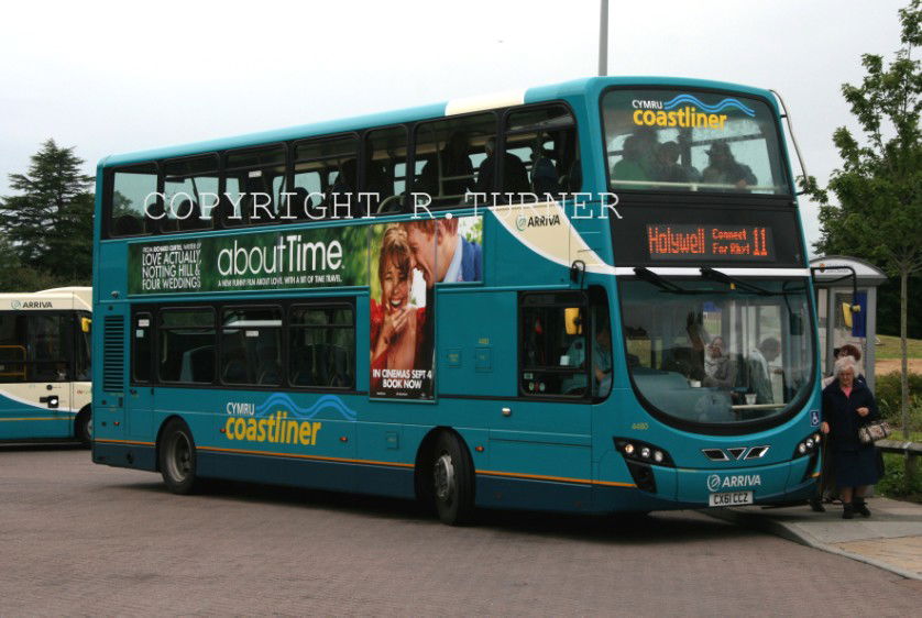 Arriva Buses Wales 4480 CX61 CCZ.