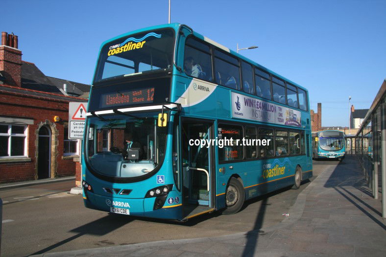 Arriva Buses Wales 4481 CX61 CDE