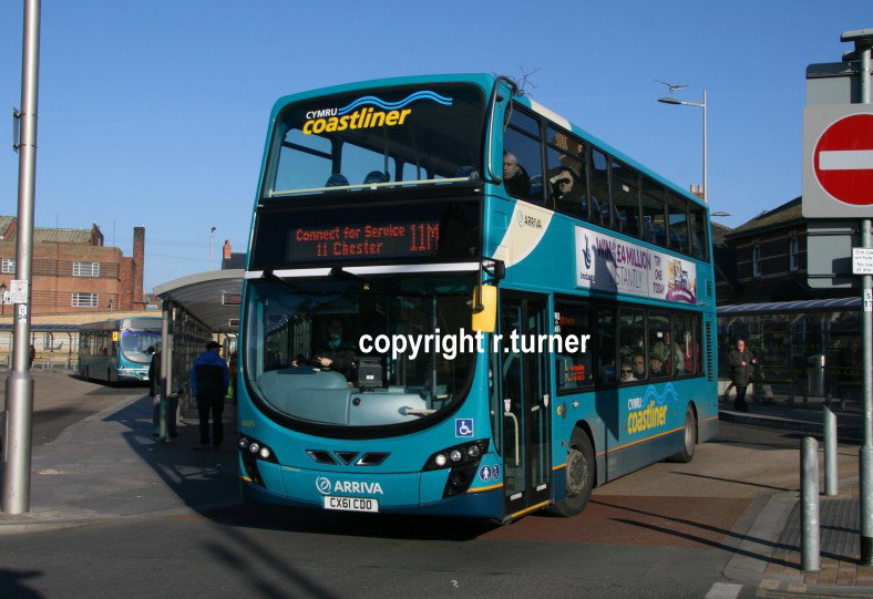 Arriva Buses Wales 4485 CX61 CDO.
