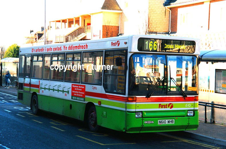 First Cymru 610 N610 MHB.