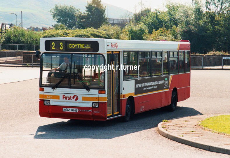 First Cymru 612 N612 MHB.