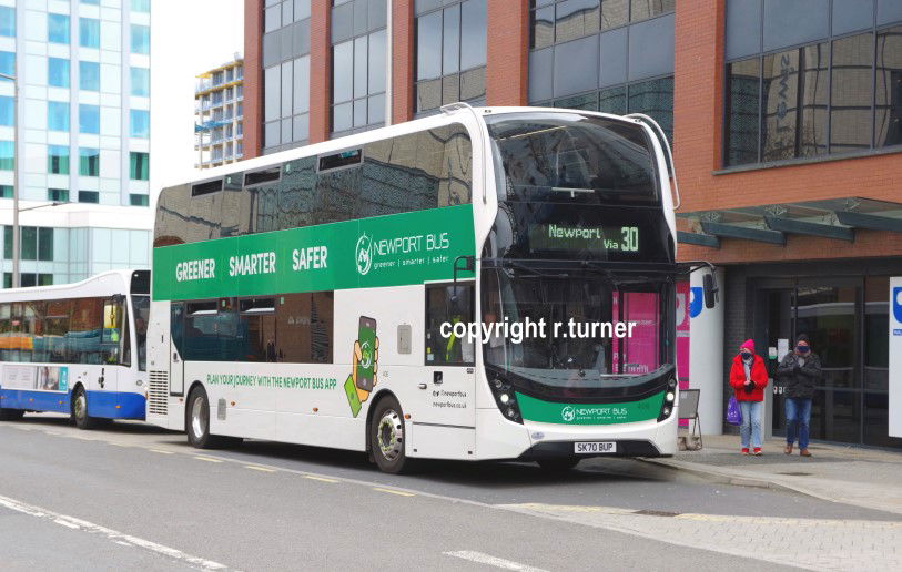 Newport Bus 406 SK70 BUP.