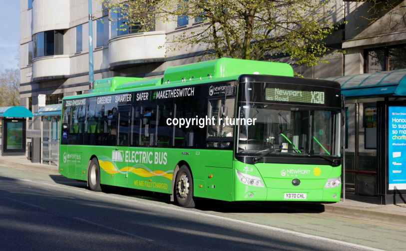 Newport Bus Z13 YD70 CHL.