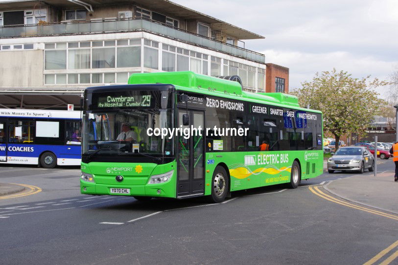 Newport Bus Z13 YD70 CHL.