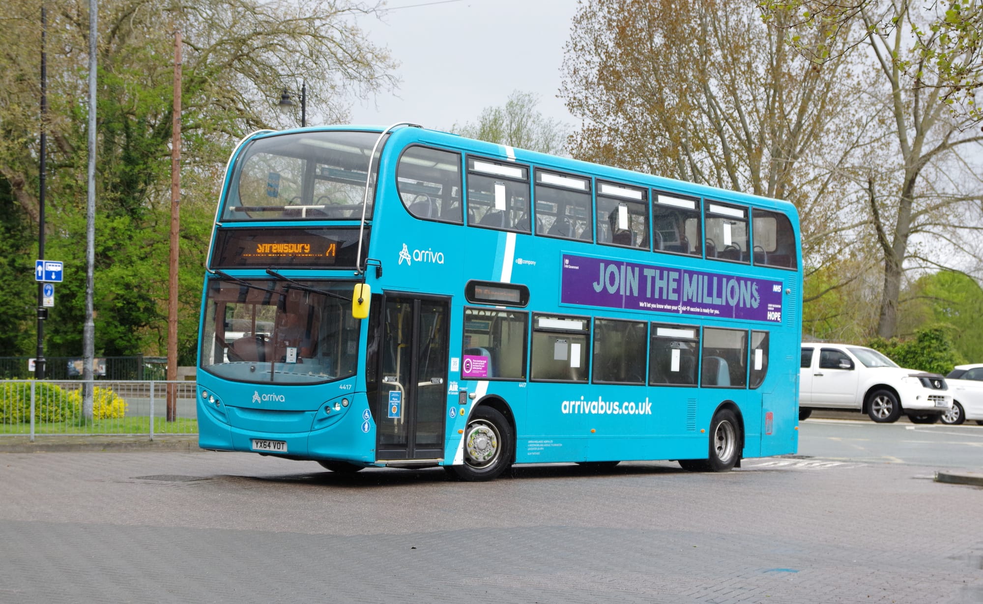 Arriva Midlands North 4417 YX64 VOT.
