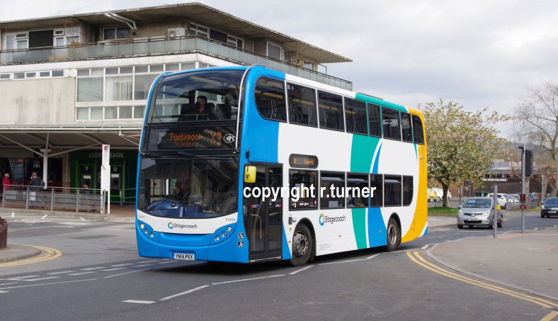 Stagecoach South Wales 15964 YN14 PKX.