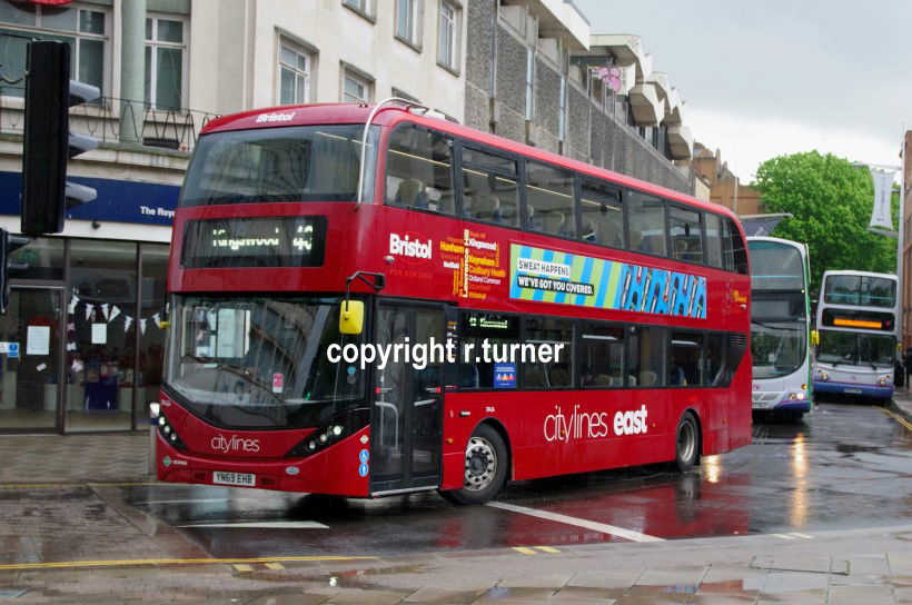 First West of England 39424 YN69 EHB.