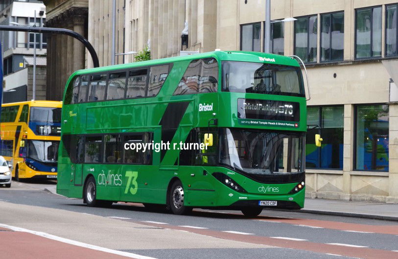 First West of England 39464 YN20 CDF.