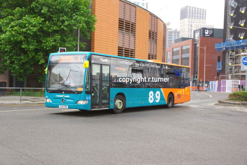 Cardiff Bus 151 CX12 FNG.