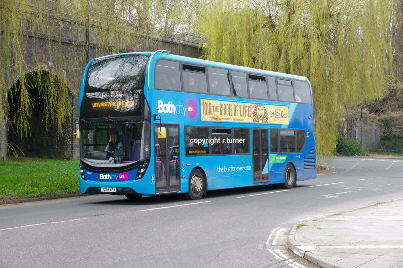 First West of England 33949 YX66 WFB.