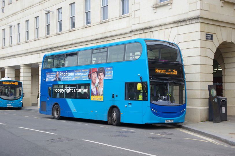 First West of England 33857 SN14 TUW.