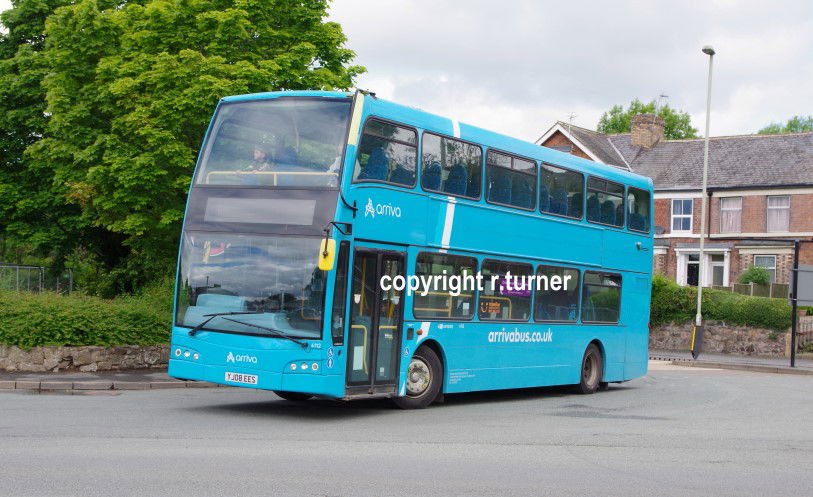 Arriva Midlands North 4112 YJ08 EES.