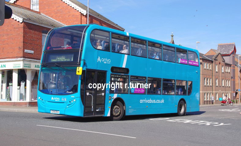 Arriva Buses Wales 4540 CX14 BYA.