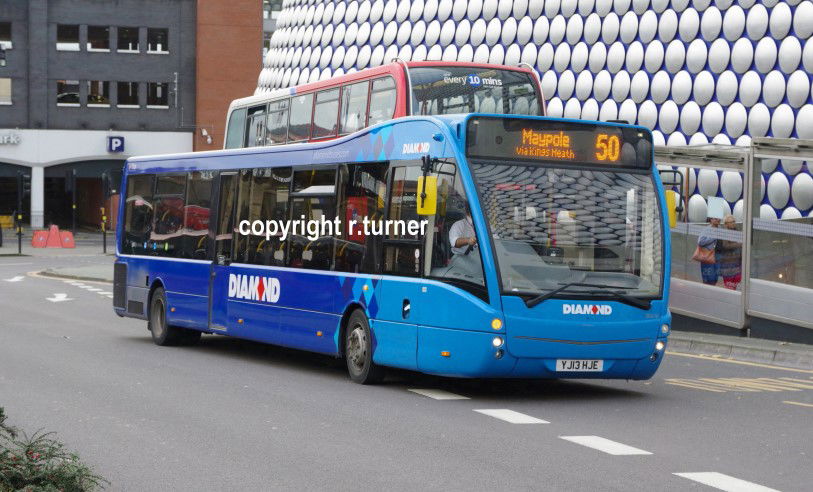 Diamond Bus 30416 YJ13 HJE.