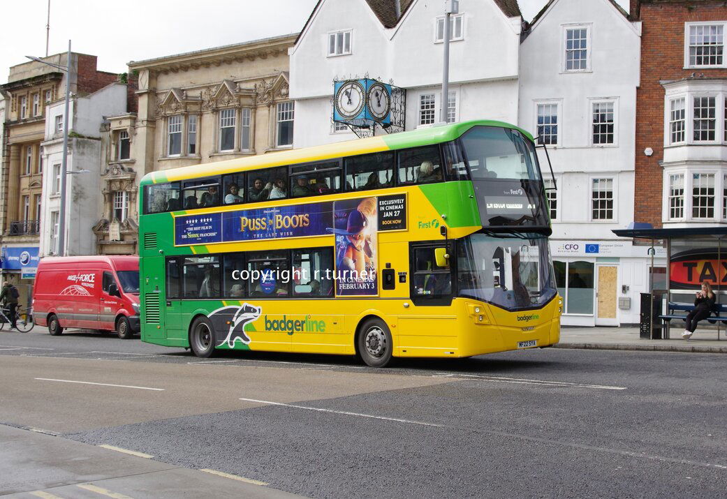 First West of England 35672 MF22 SYA.